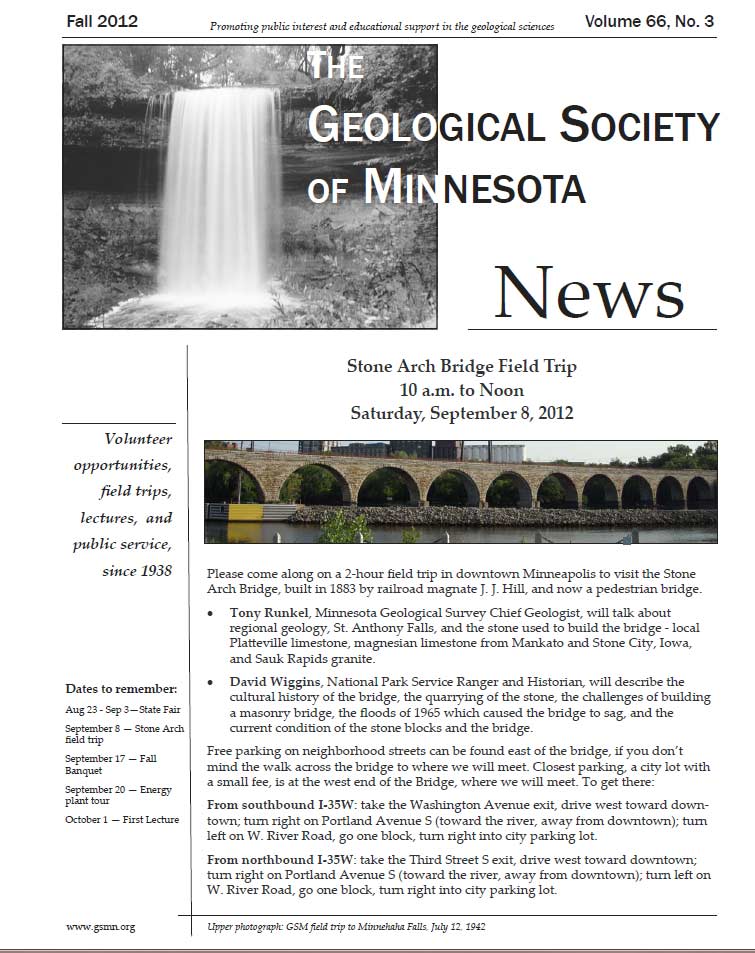 Fall 2012 Newsletter
